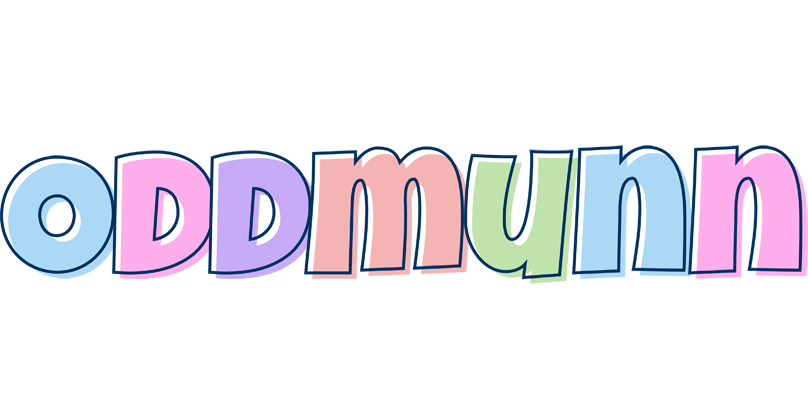 Oddmunn pastel logo