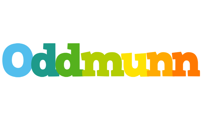 Oddmunn rainbows logo