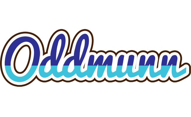 Oddmunn raining logo