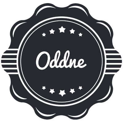 Oddne badge logo