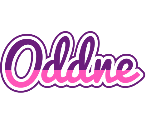Oddne cheerful logo