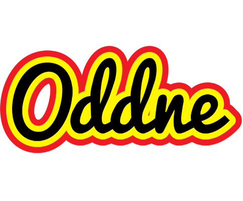 Oddne flaming logo