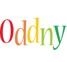 Oddny birthday logo