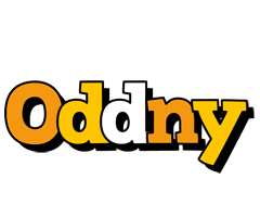 Oddny cartoon logo