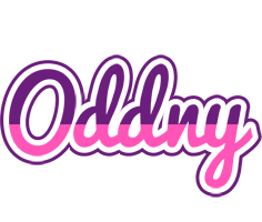 Oddny cheerful logo