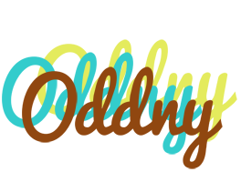 Oddny cupcake logo