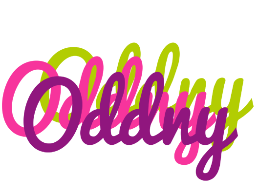 Oddny flowers logo