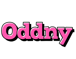 Oddny girlish logo