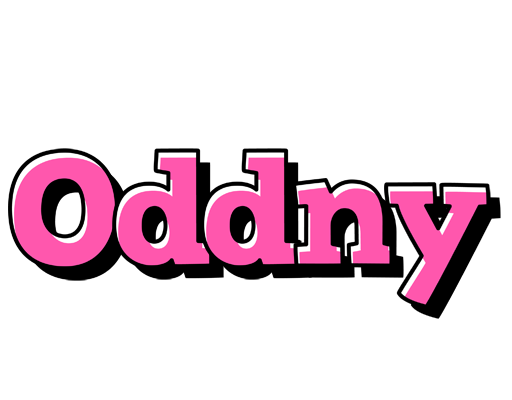 Oddny girlish logo
