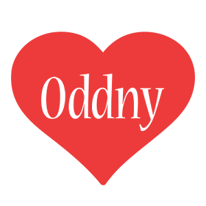 Oddny love logo