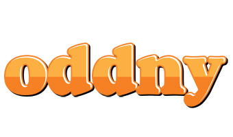 Oddny orange logo