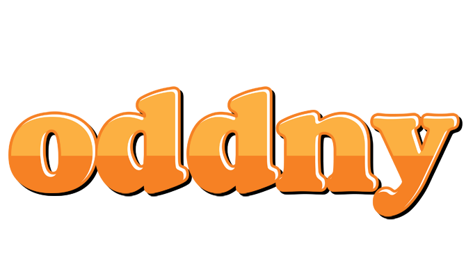 Oddny orange logo