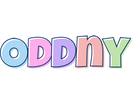 Oddny pastel logo