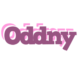 Oddny relaxing logo