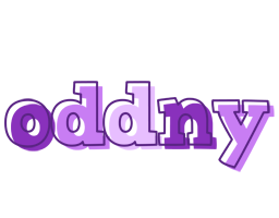 Oddny sensual logo