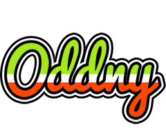 Oddny superfun logo