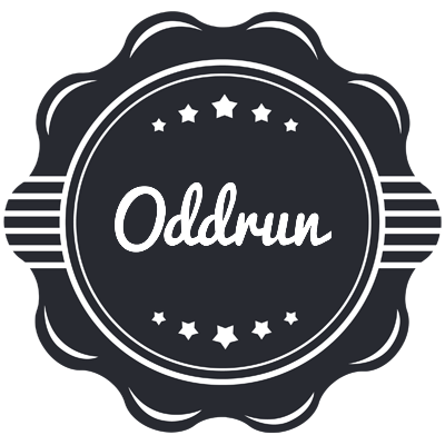 Oddrun badge logo