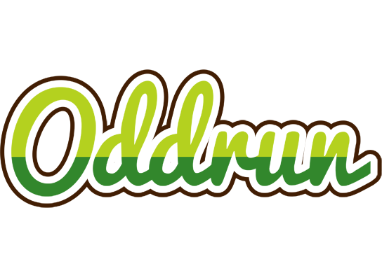 Oddrun golfing logo