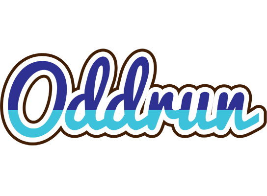 Oddrun raining logo