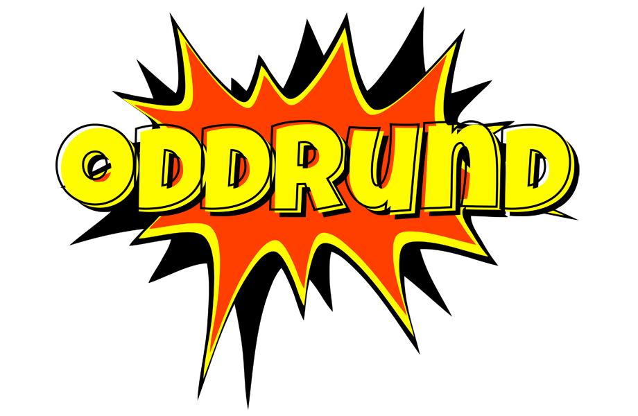 Oddrund bazinga logo