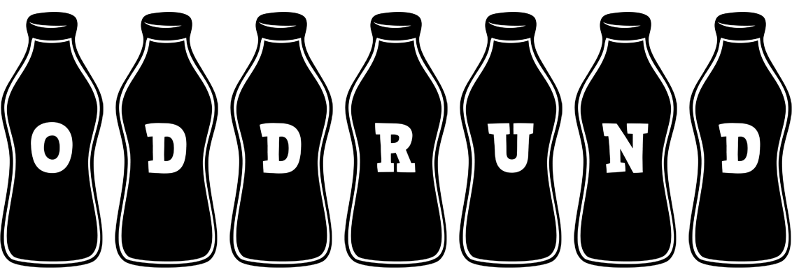 Oddrund bottle logo