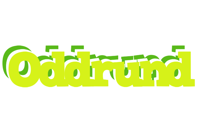 Oddrund citrus logo