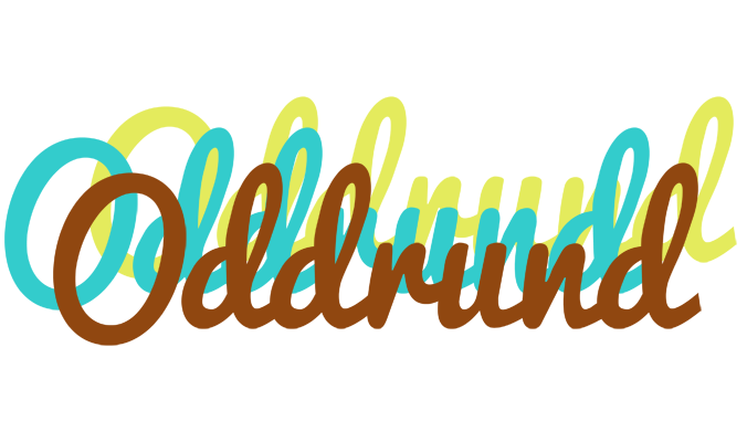 Oddrund cupcake logo