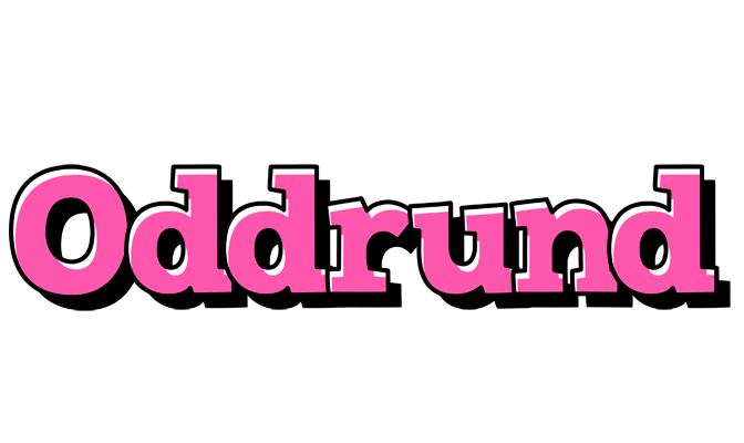 Oddrund girlish logo