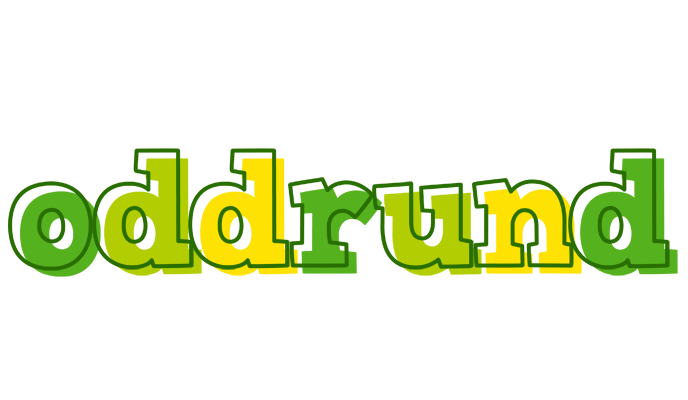 Oddrund juice logo