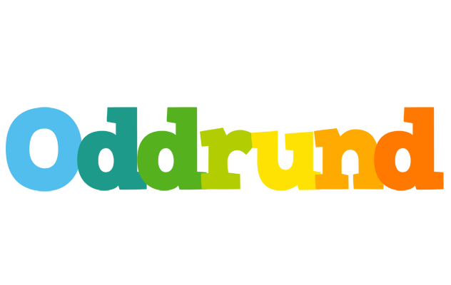 Oddrund rainbows logo