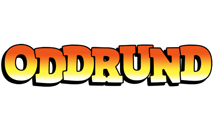 Oddrund sunset logo