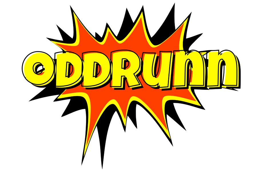 Oddrunn bazinga logo