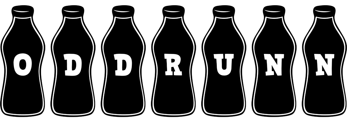 Oddrunn bottle logo