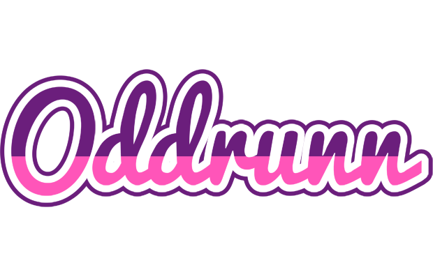 Oddrunn cheerful logo