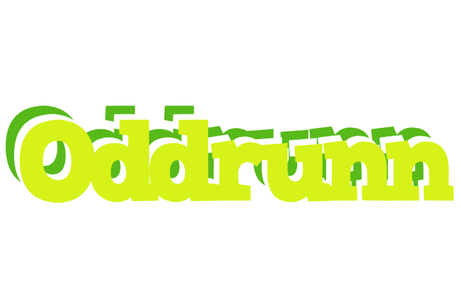 Oddrunn citrus logo