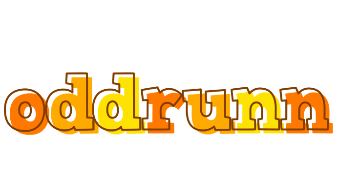 Oddrunn desert logo