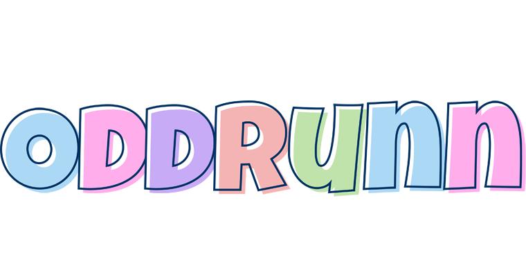 Oddrunn pastel logo