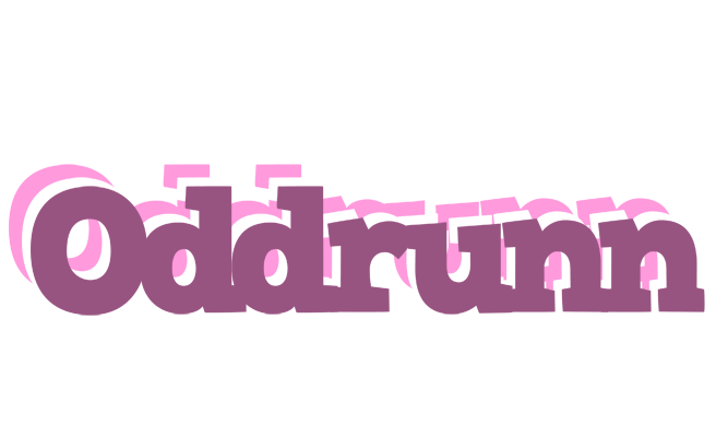 Oddrunn relaxing logo