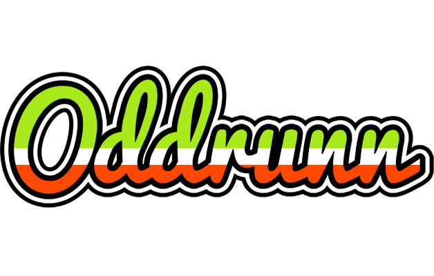 Oddrunn superfun logo