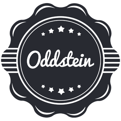 Oddstein badge logo