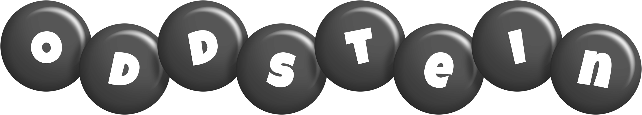 Oddstein candy-black logo
