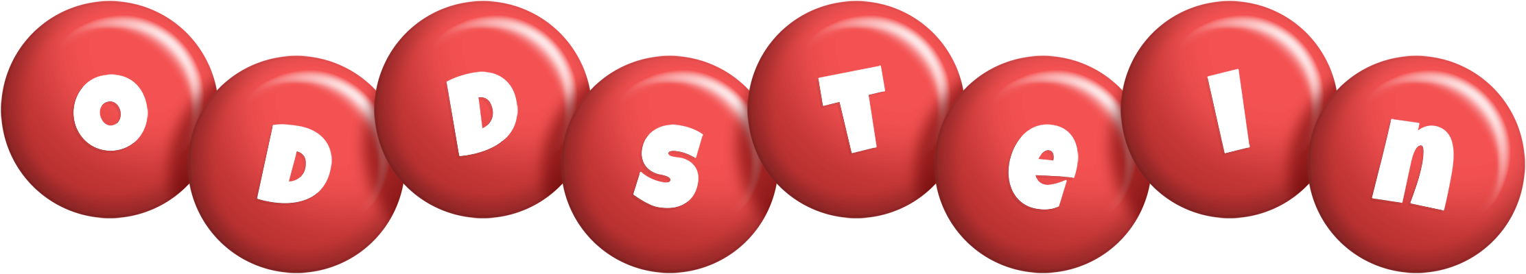 Oddstein candy-red logo