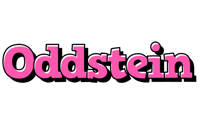 Oddstein girlish logo