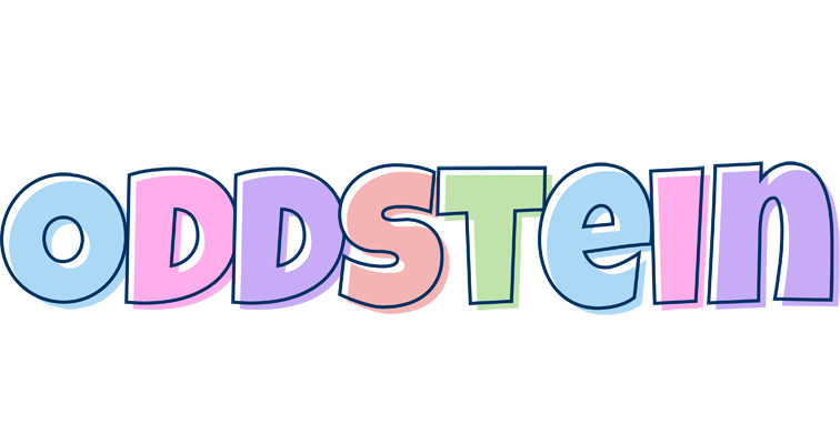 Oddstein pastel logo