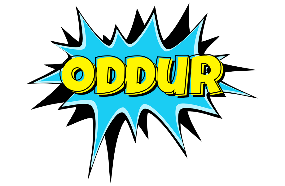 Oddur amazing logo