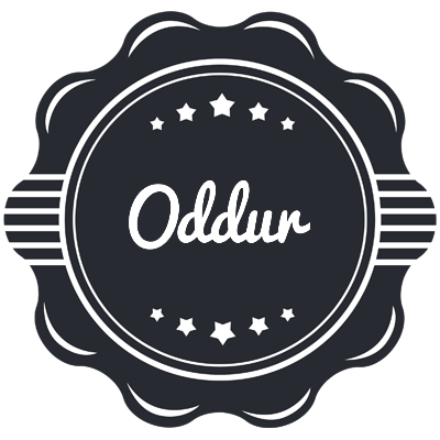 Oddur badge logo