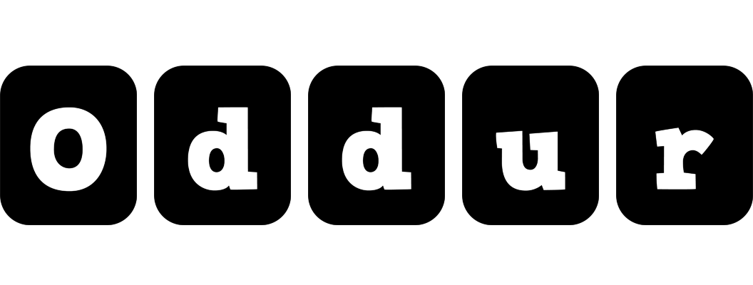 Oddur box logo