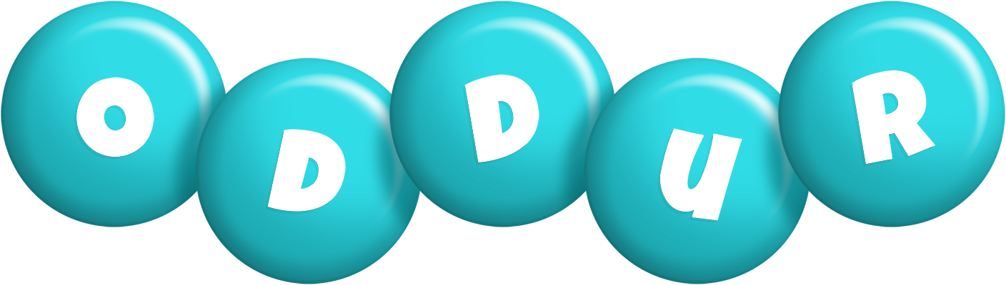 Oddur candy-azur logo