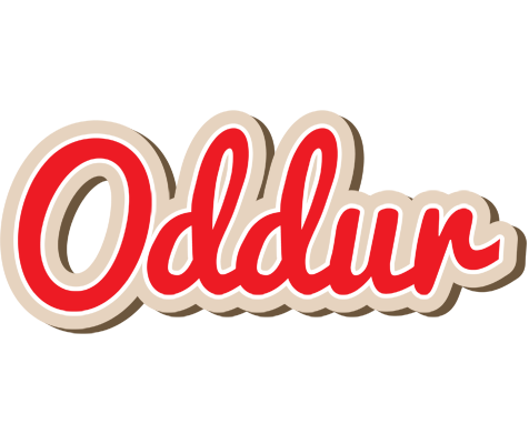 Oddur chocolate logo