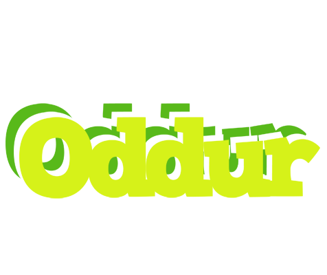 Oddur citrus logo